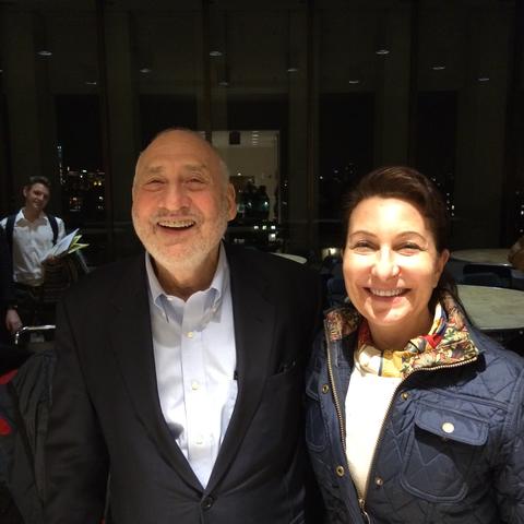 Joe and Linda at Joe's 50th festschrift in 2015